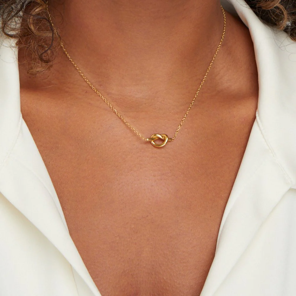 Adela Knot Necklace - Image 5