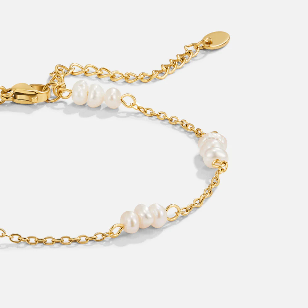 Alena Pearl Anklet - Image 4