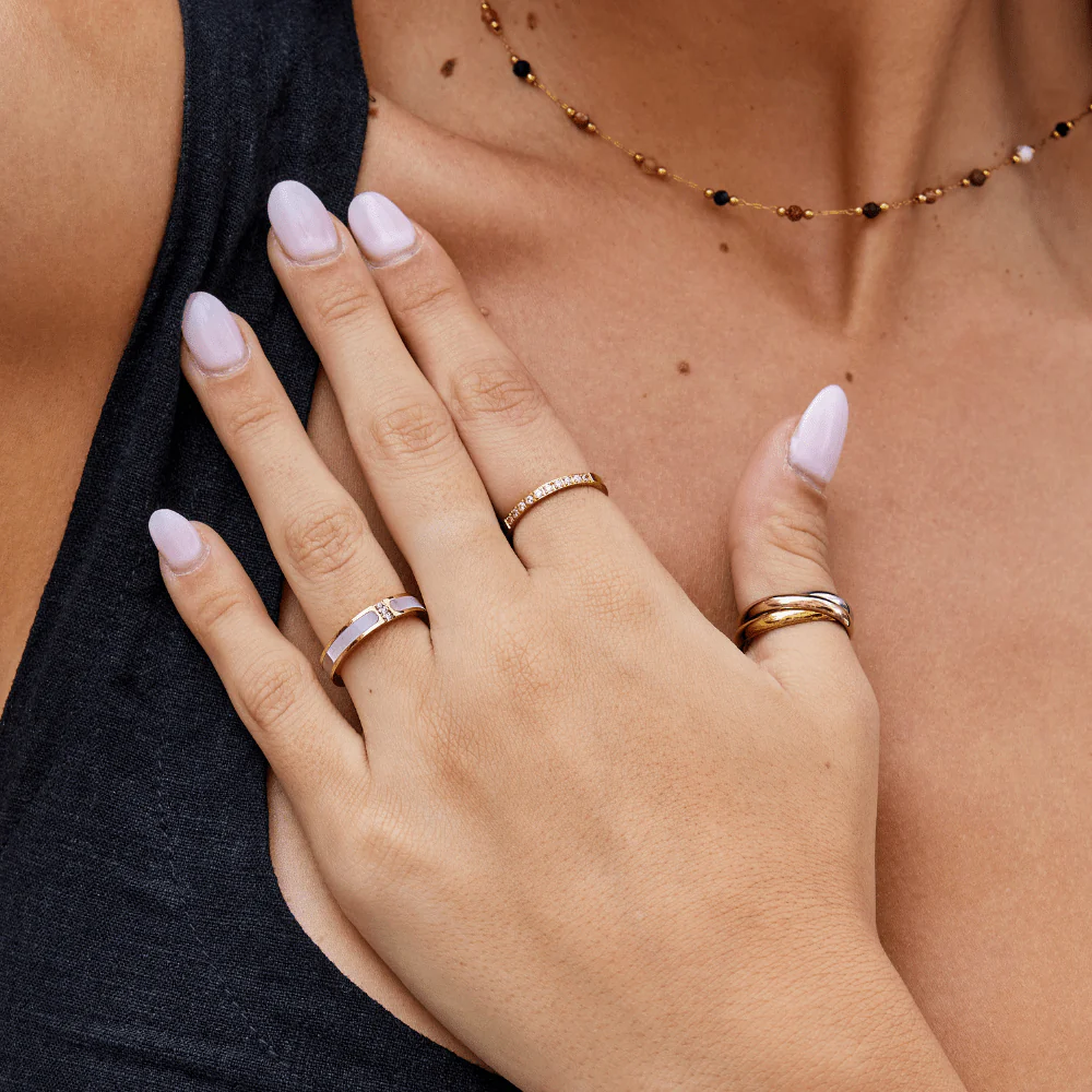 Alona Mother Of Pearl Ring - Image 2
