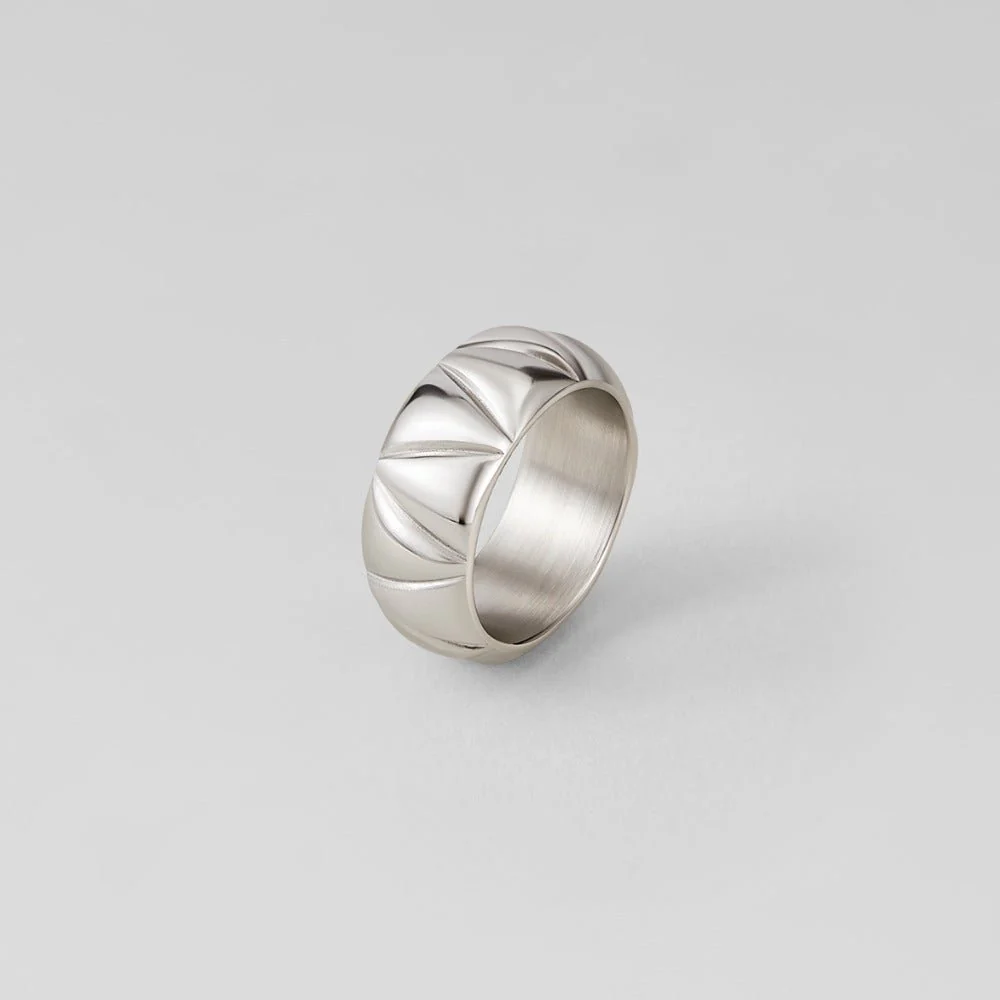 Anika Chunky Silver Ring