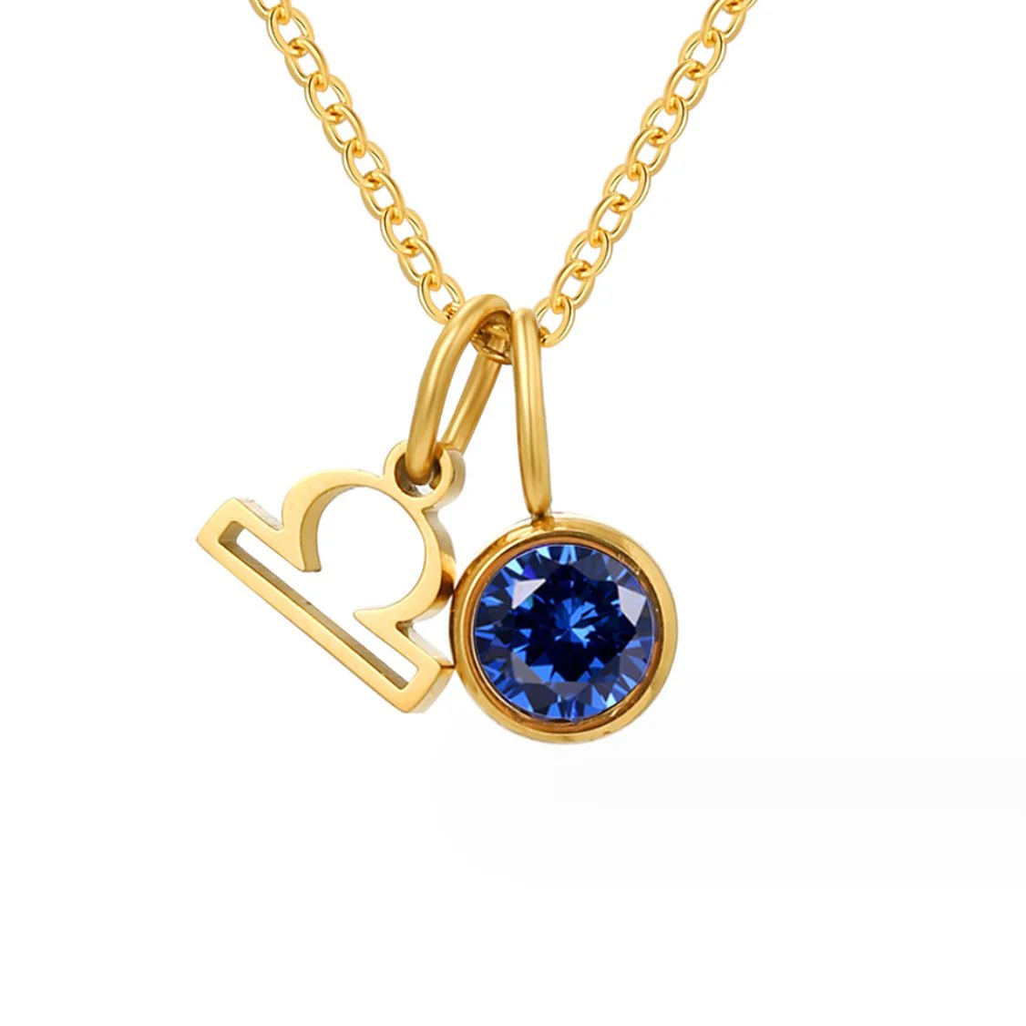 Astria Zodiac Birthstone Necklace - Image 14