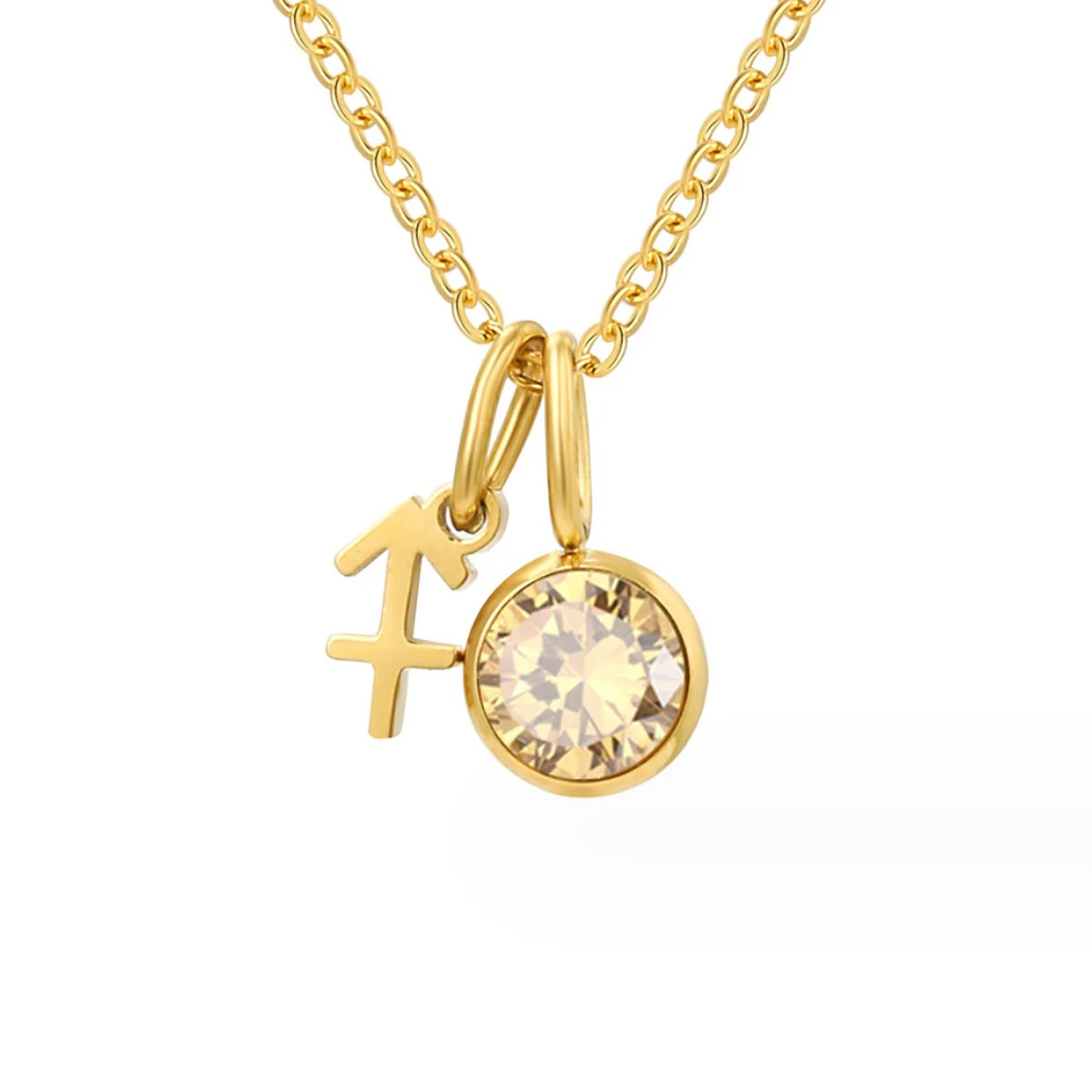 Astria Zodiac Birthstone Necklace - Image 16