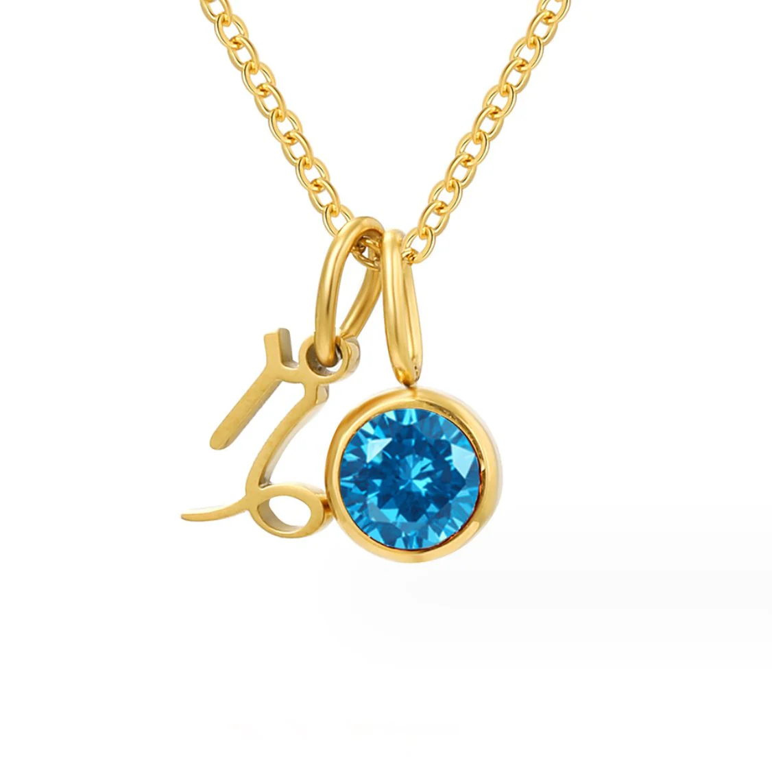 Astria Zodiac Birthstone Necklace - Image 17