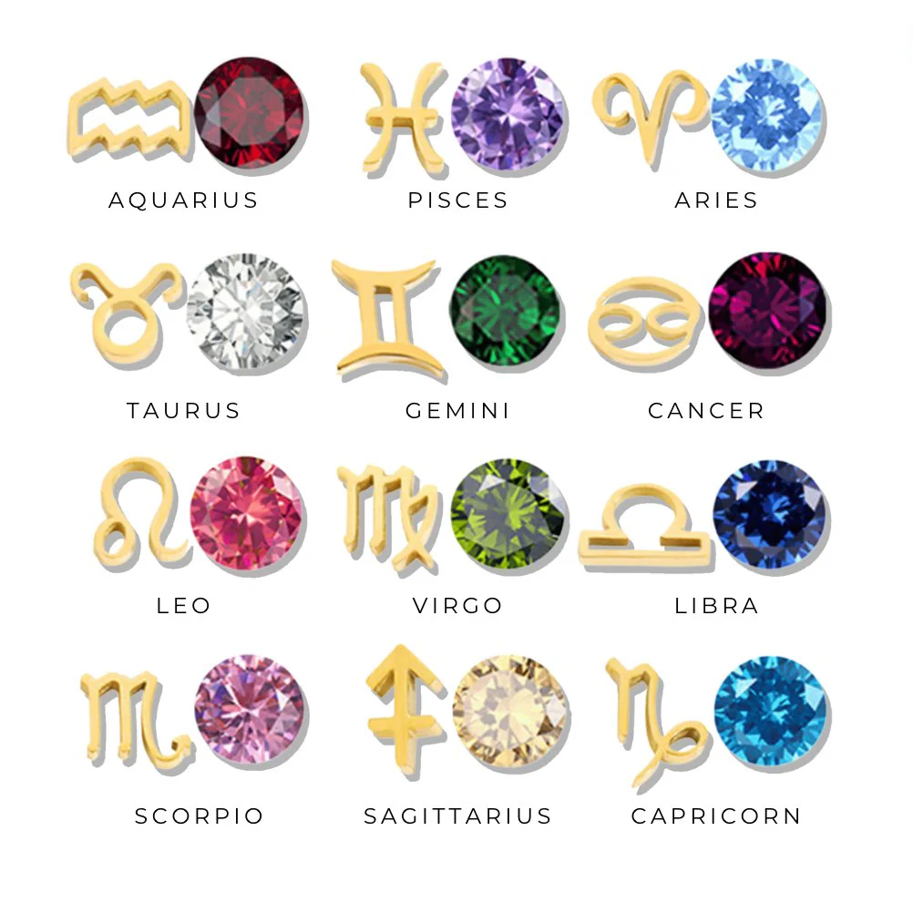 Astria Zodiac Birthstone Necklace - Image 4