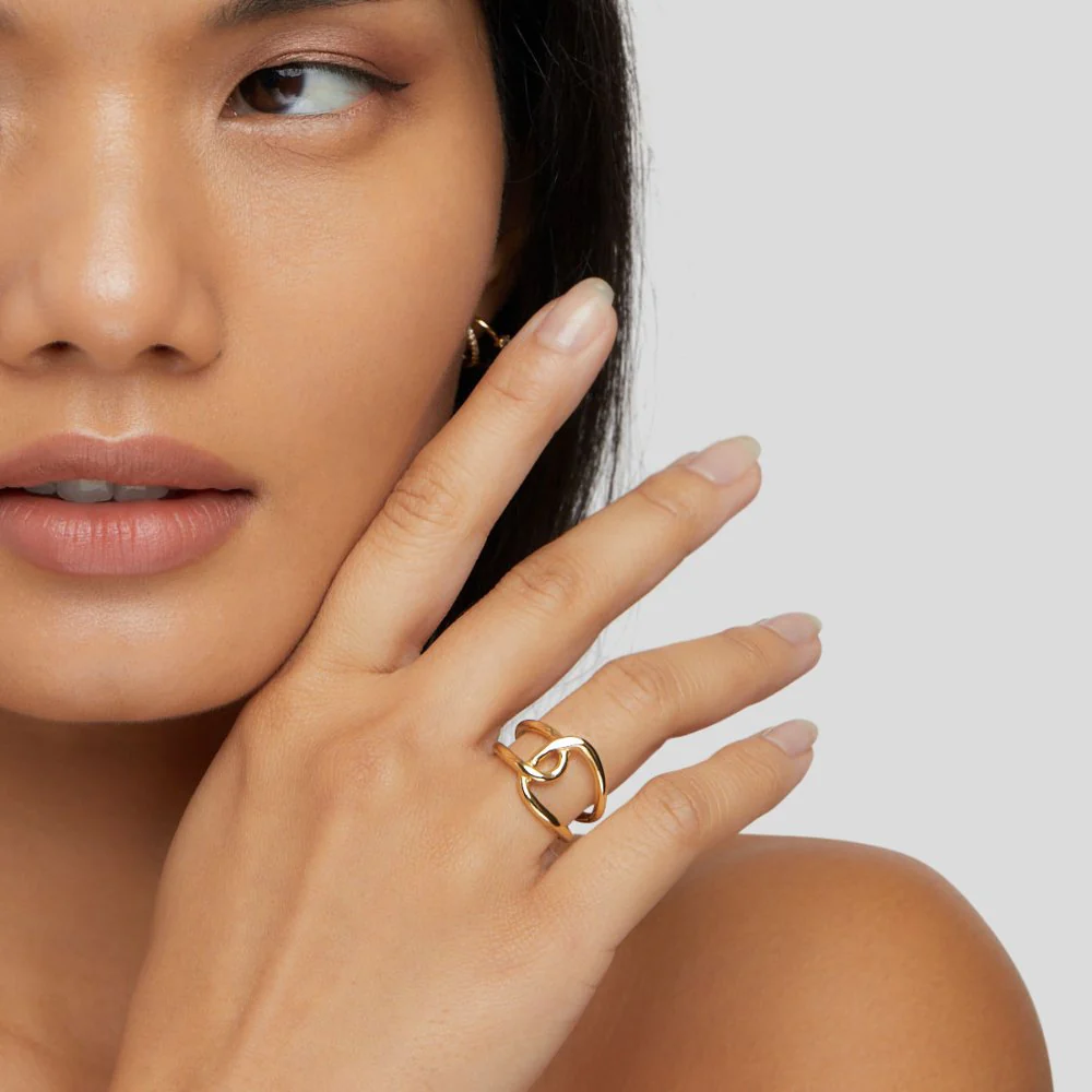 Astrid Gold Ring - Image 3