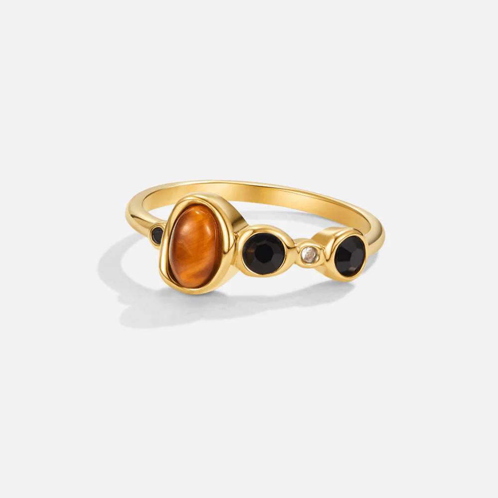 Aurora Vintage Crystal Ring