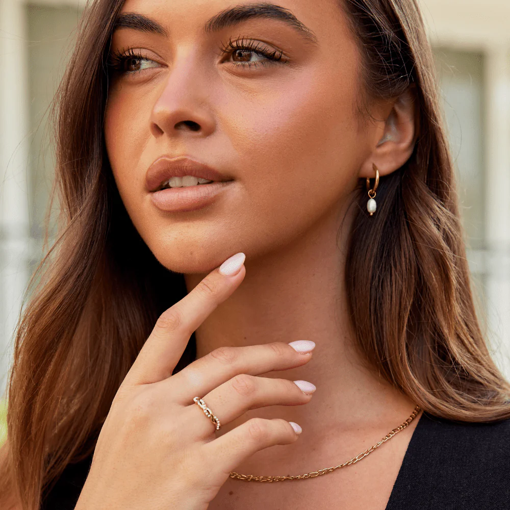 Bella Twist Pearl Ring - Image 5
