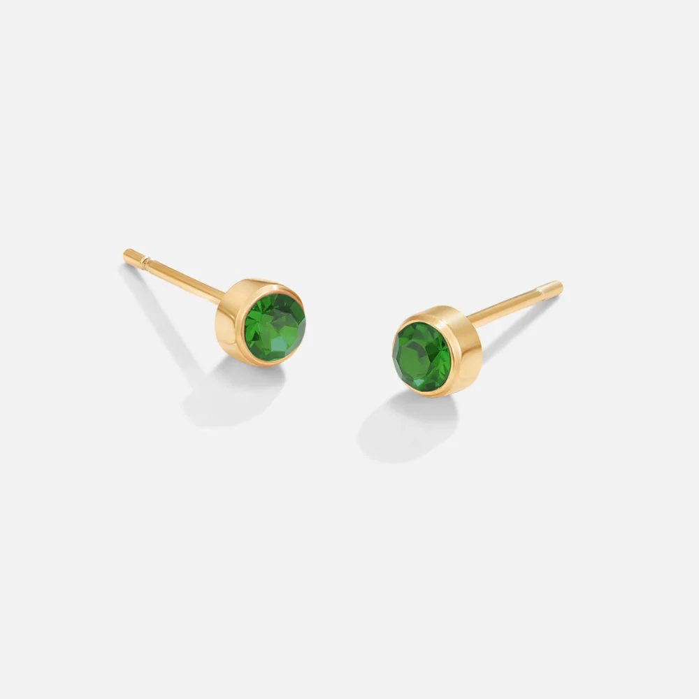 Birthstone Stud Earrings - Image 10