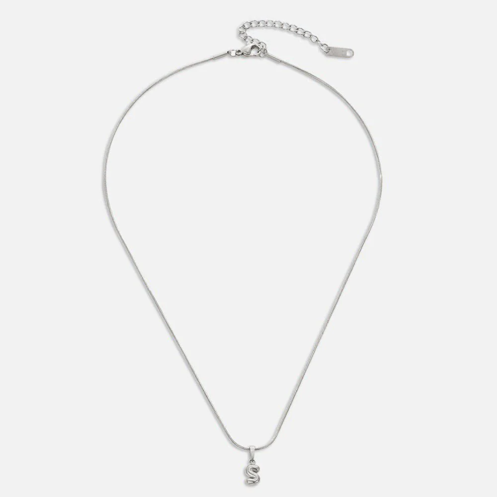Bubble Letter Necklace - Image 3