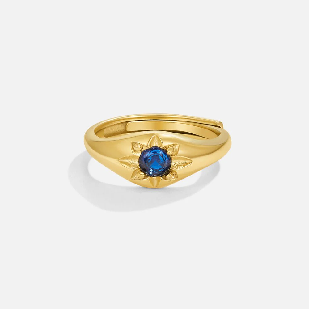 Celestial Blue Star Ring - Image 4