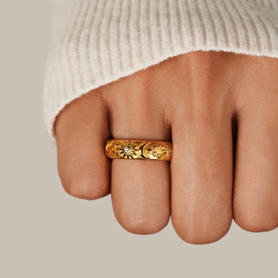Celestial Gold Ring - Image 2