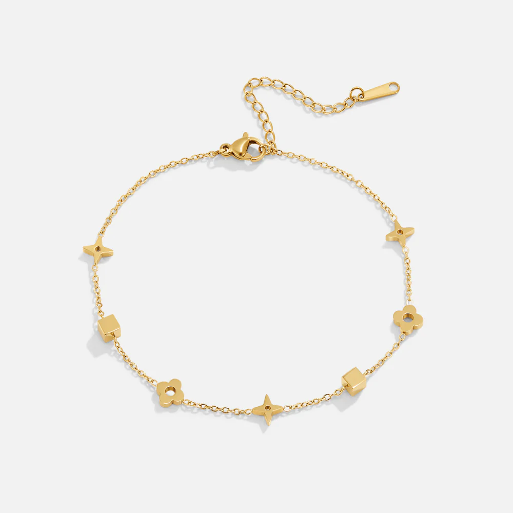 Charlie Gold Anklet - Image 2