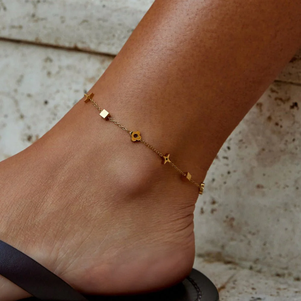 Charlie Gold Anklet - Image 3