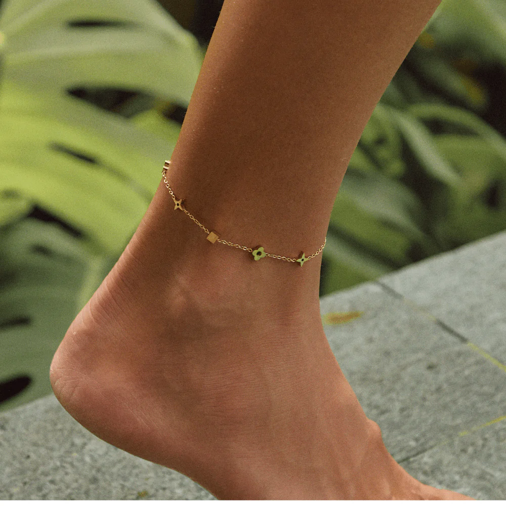 Charlie Gold Anklet - Image 5