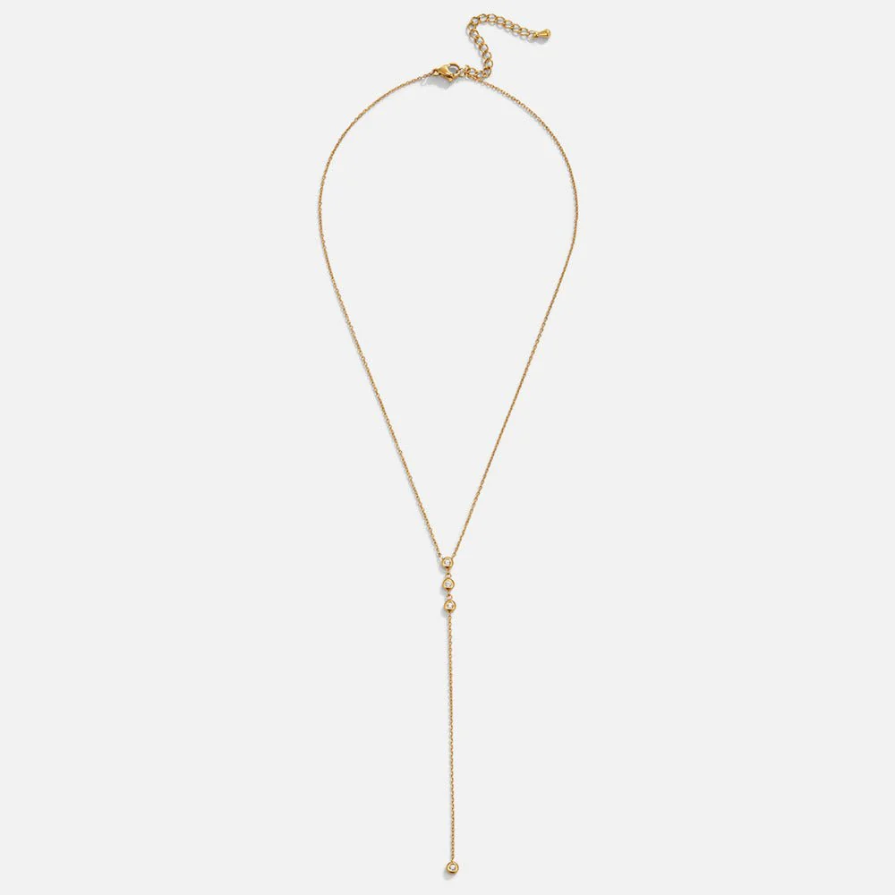 Crystal Eve Lariat Necklace - Image 3