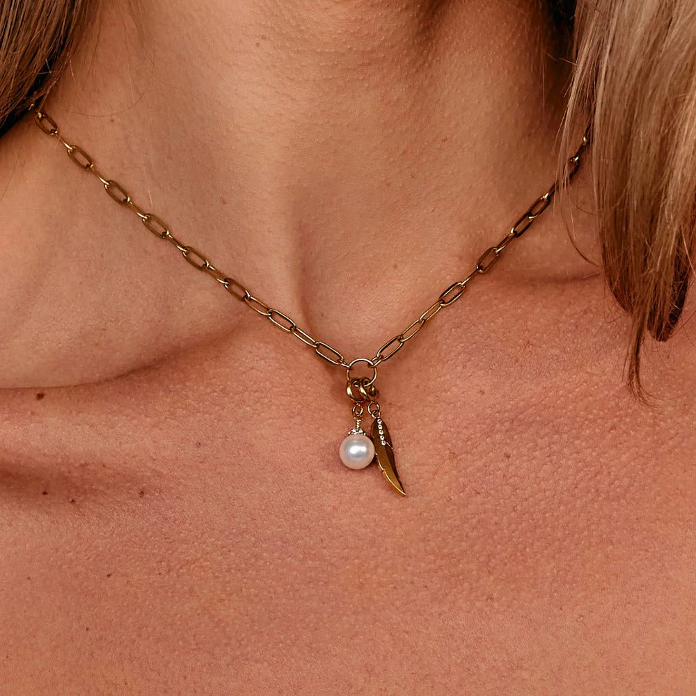 Crystal Feather Charm - Image 2