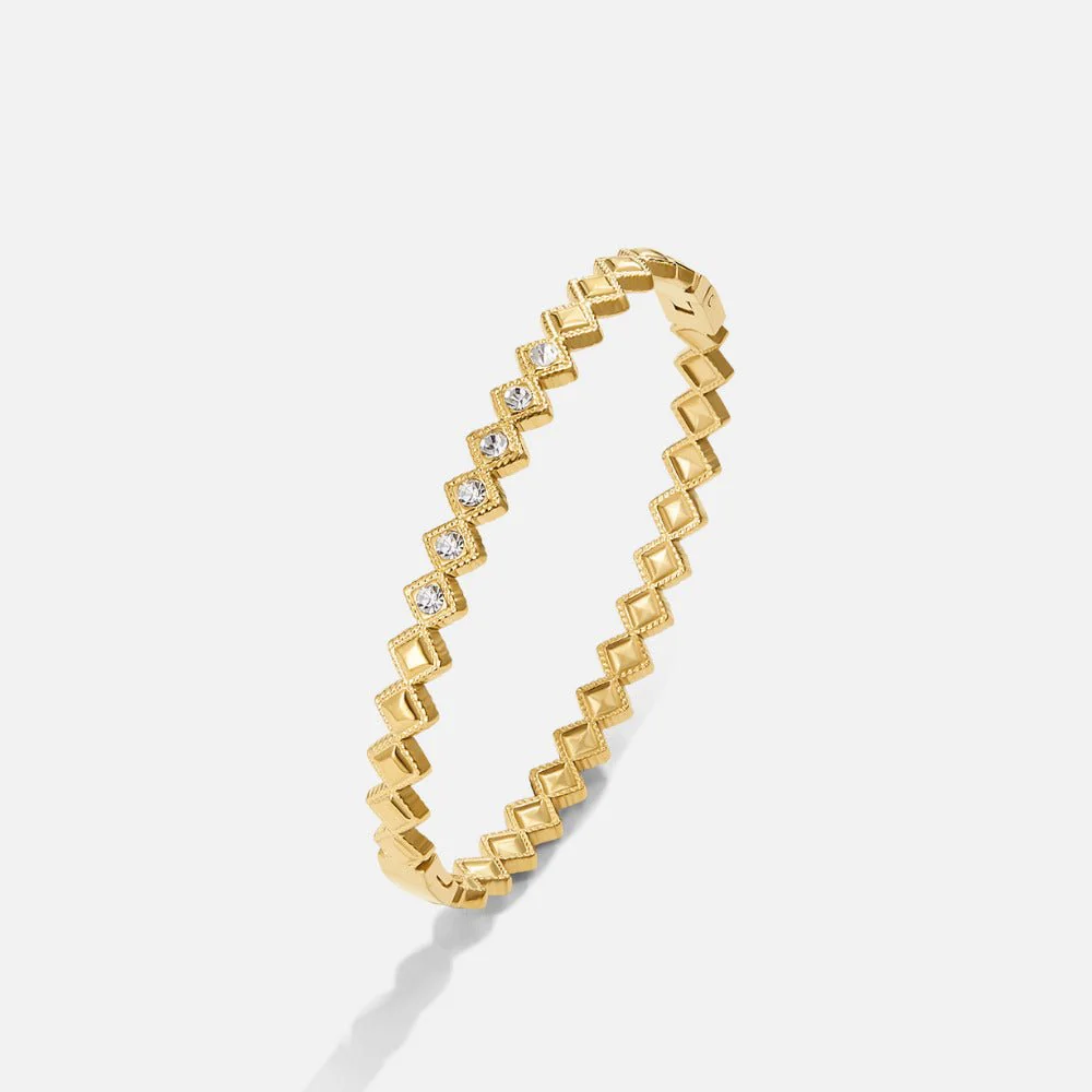 Elle Crystal Marquise Bangle - Image 4