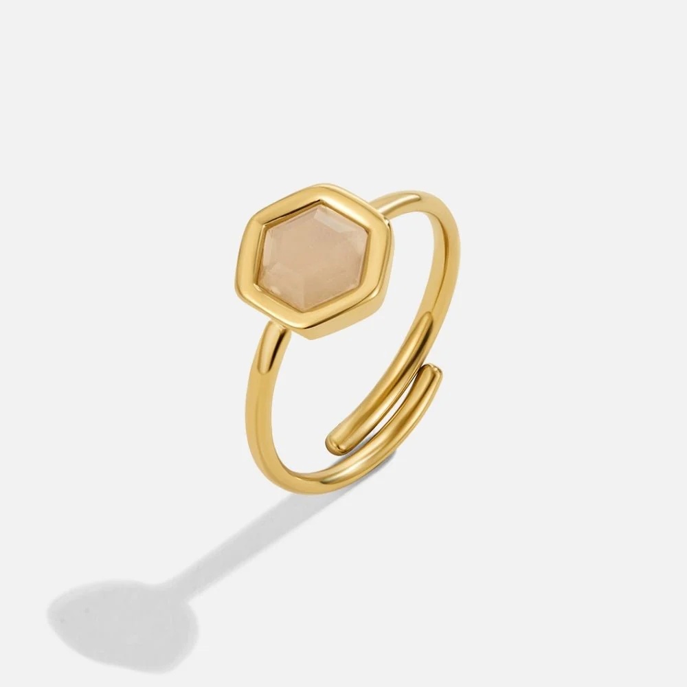 Ember Stone Gold Ring - Image 3
