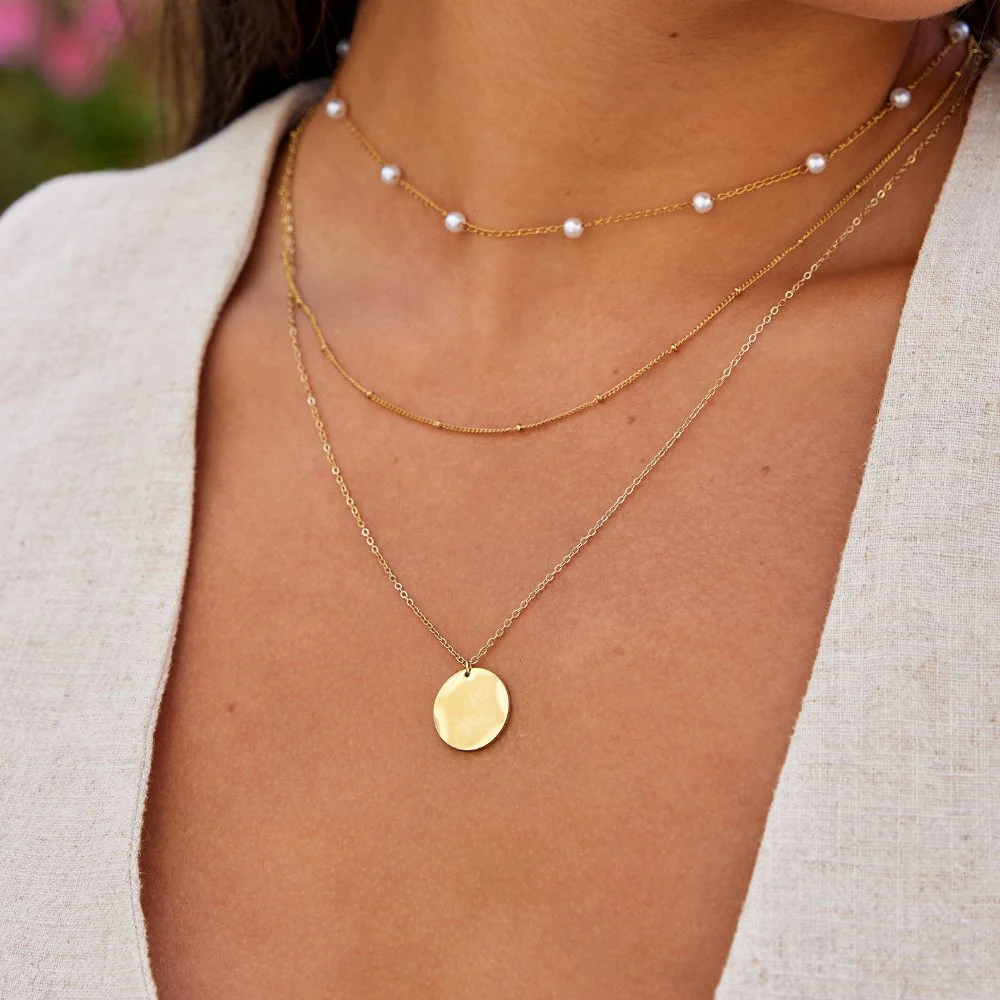 Gold Coin Necklace - Image 2