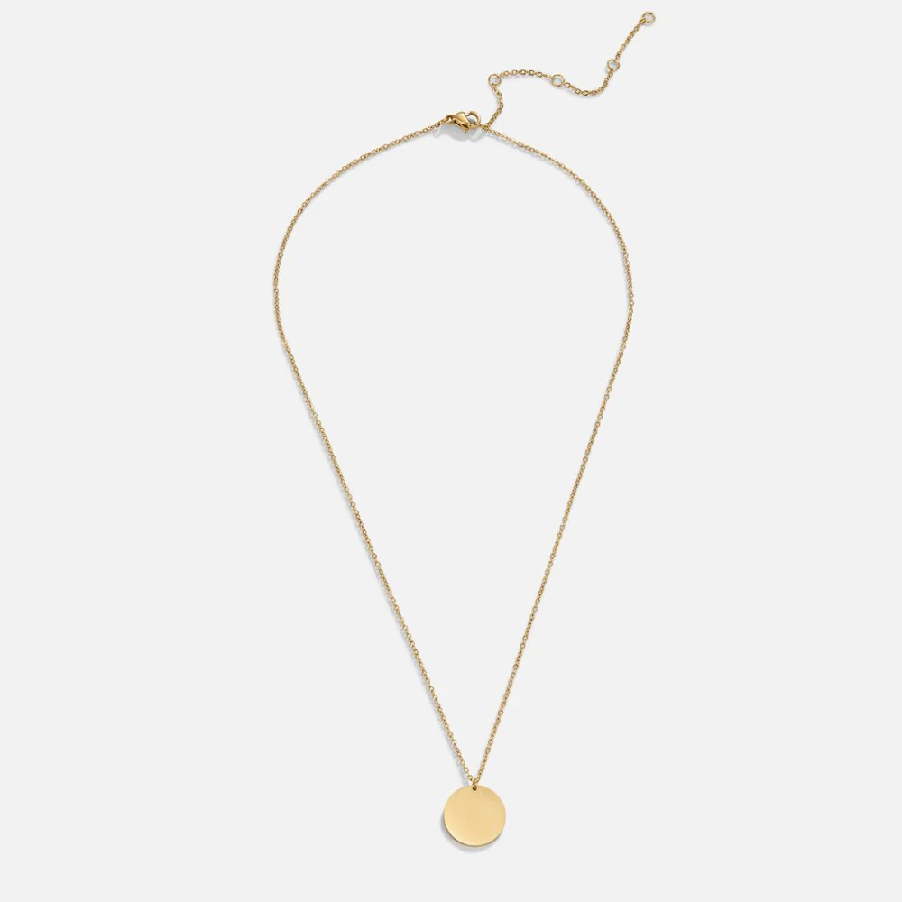 Gold Coin Necklace - Image 4