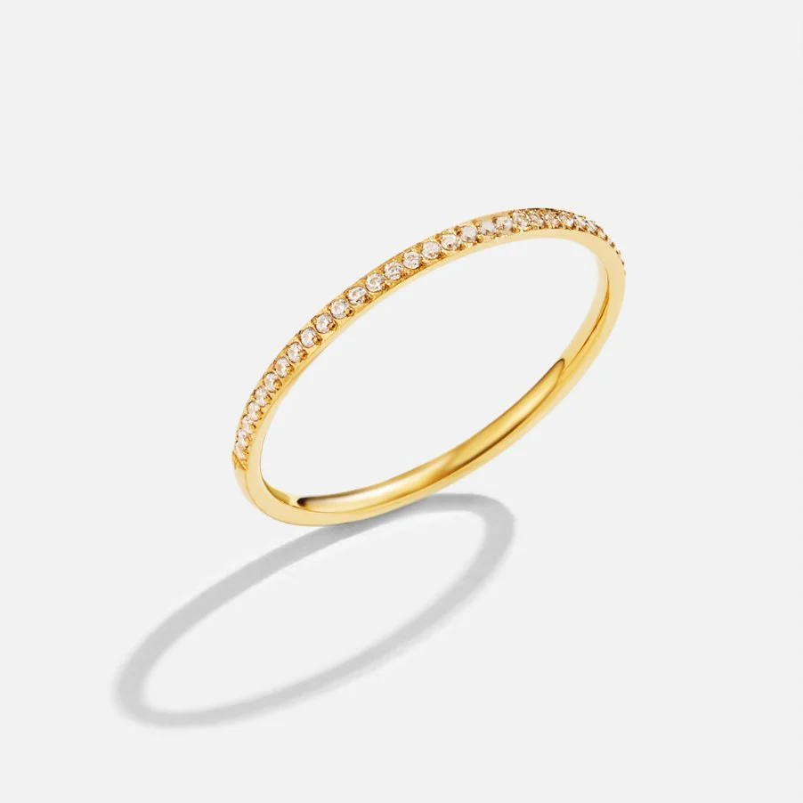 Eternity 18K Crystal Ring - Image 5