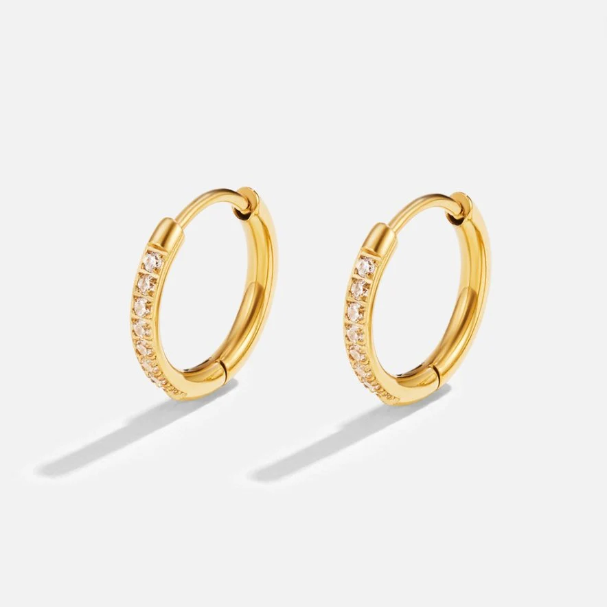 Eternity Hoop Earrings - Image 4