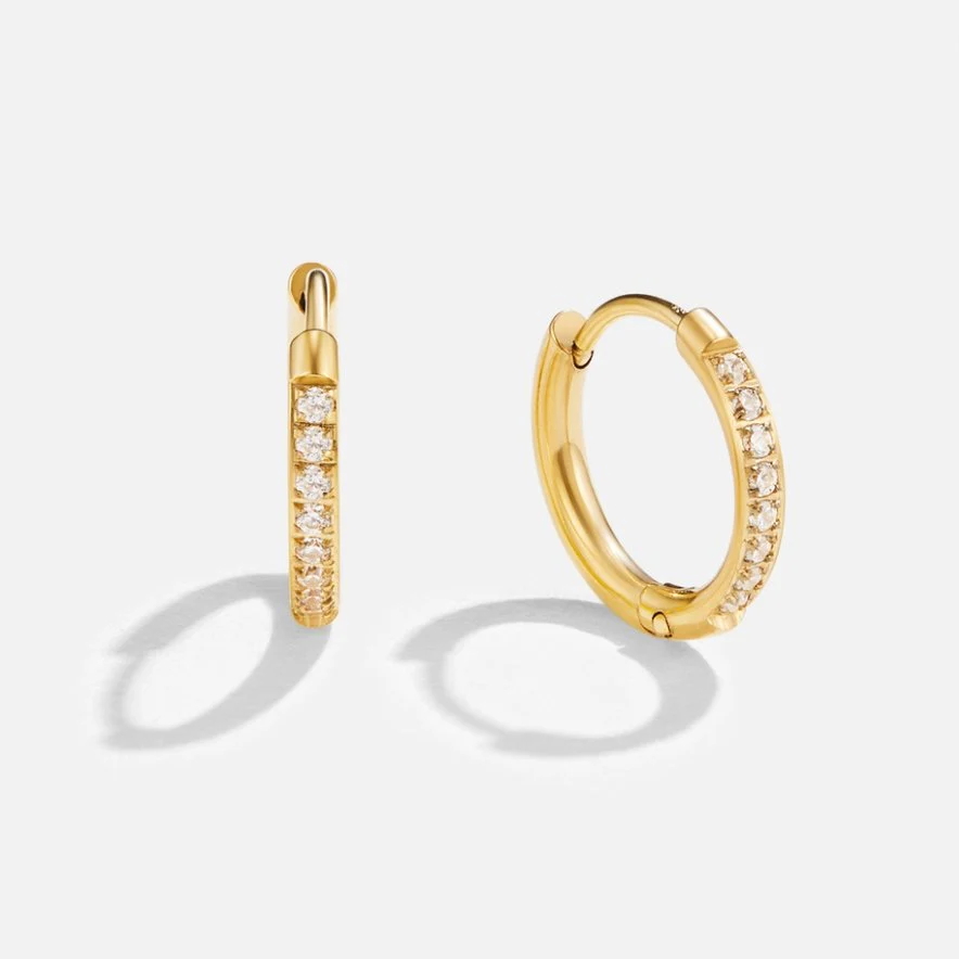 Eternity Hoop Earrings - Image 5