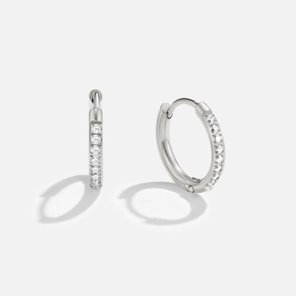 Eternity Hoop Earrings - Image 3