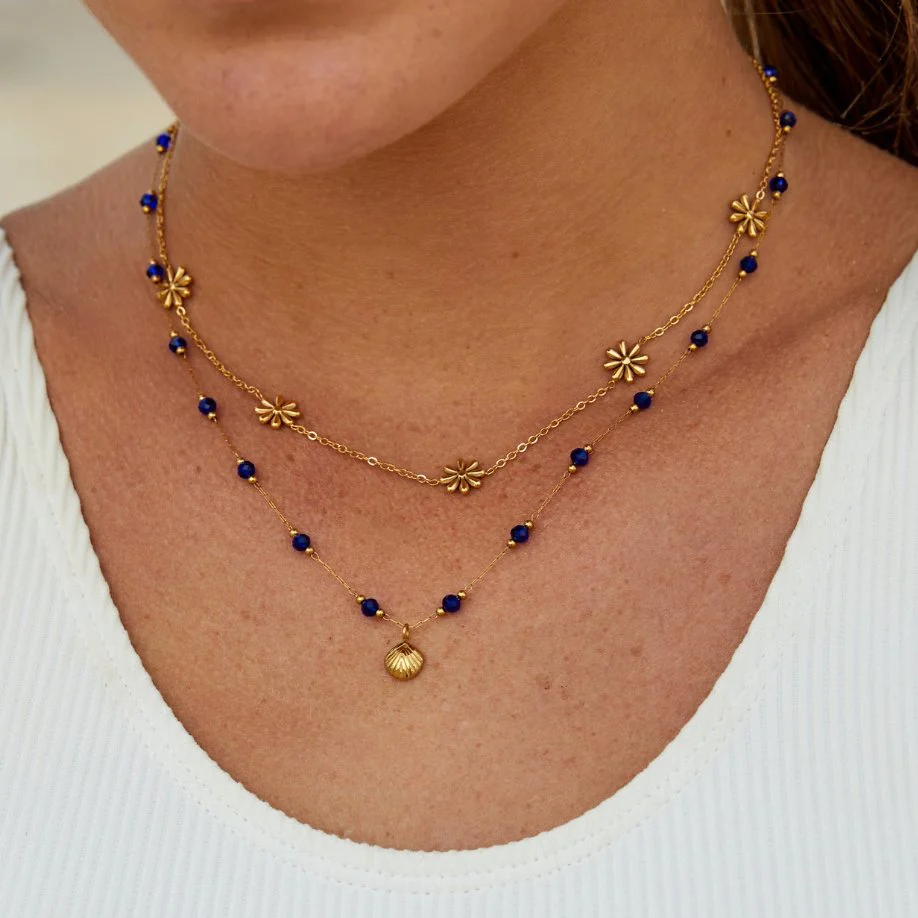 Flower Power 18K Gold Necklace - Image 3