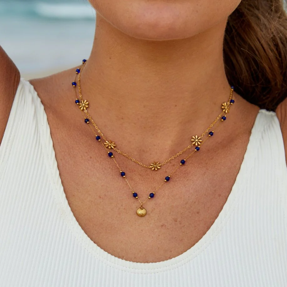 Flower Power 18K Gold Necklace - Image 5