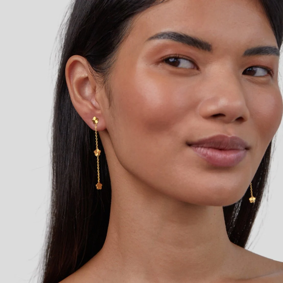 Flower Power Petal Drop Earrings - Image 4