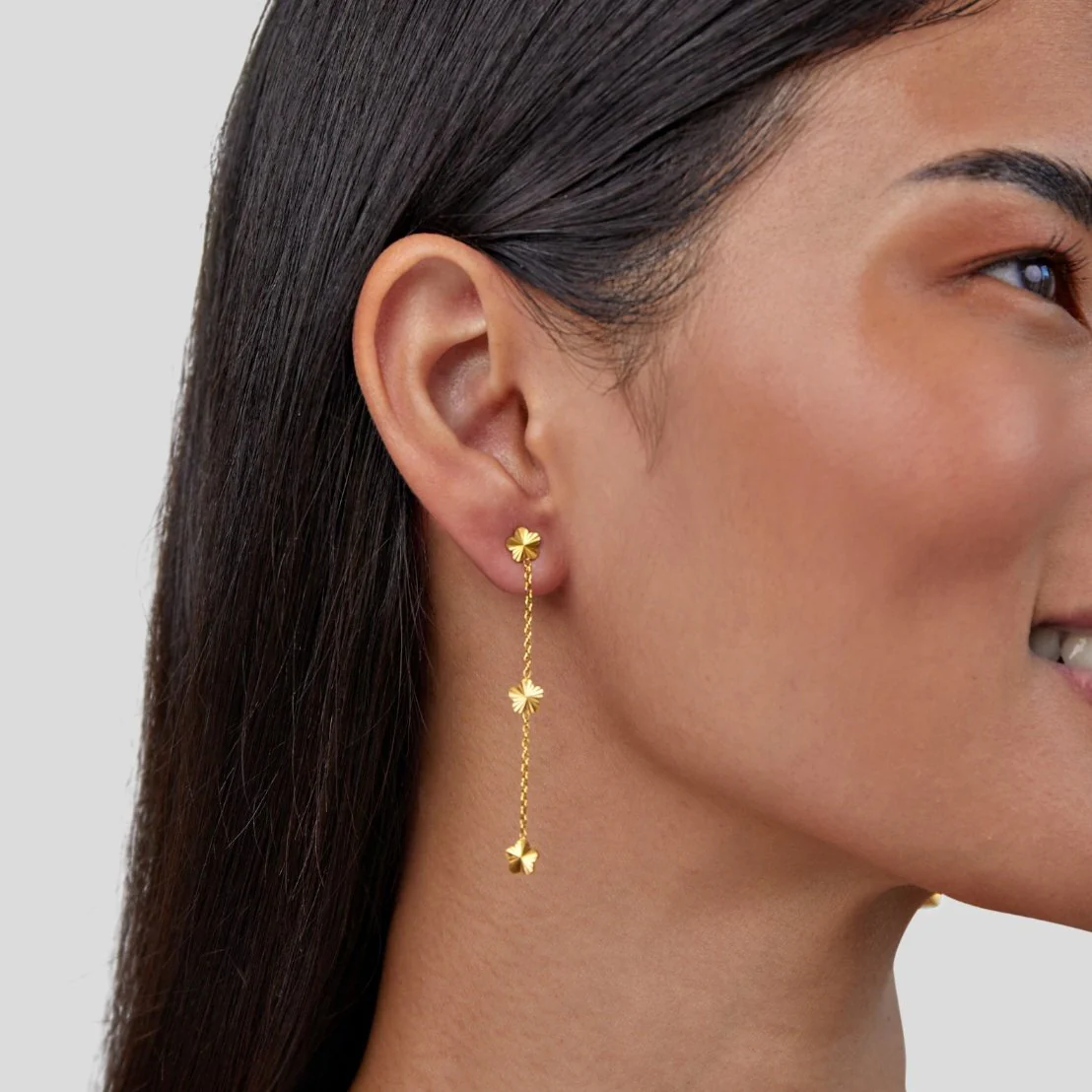 Flower Power Petal Drop Earrings - Image 7