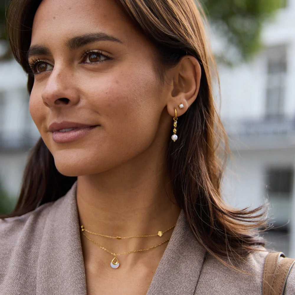 Free Sofia Pearl Stud Earrings - Image 3