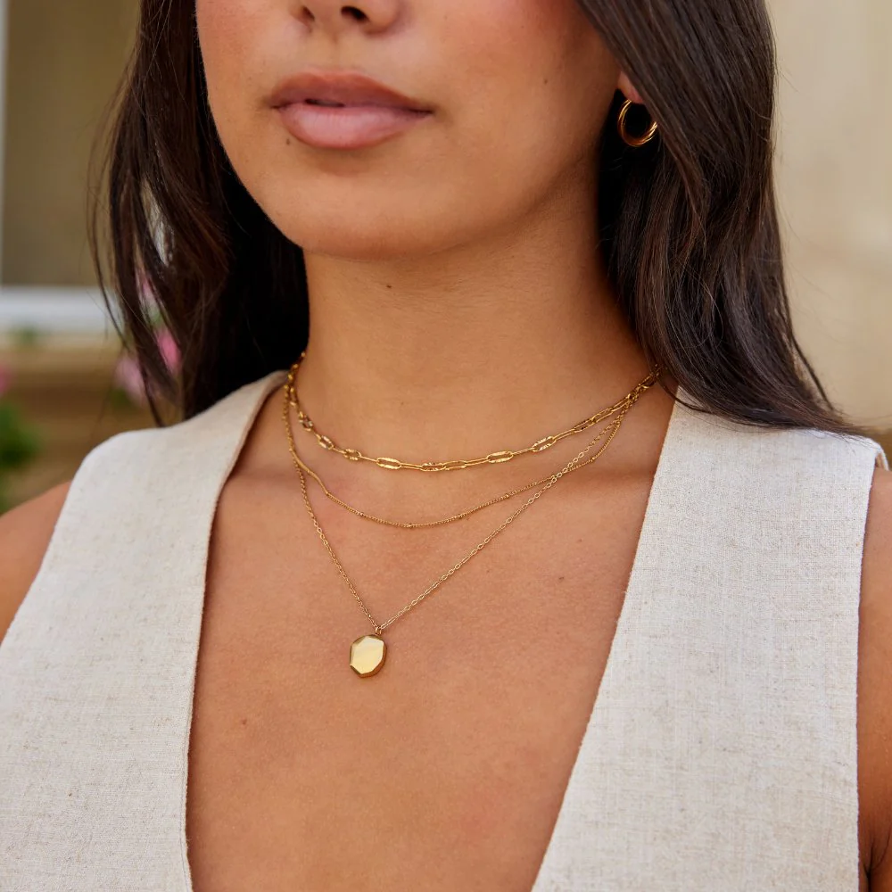 Geometric Pendant Necklace - Image 5
