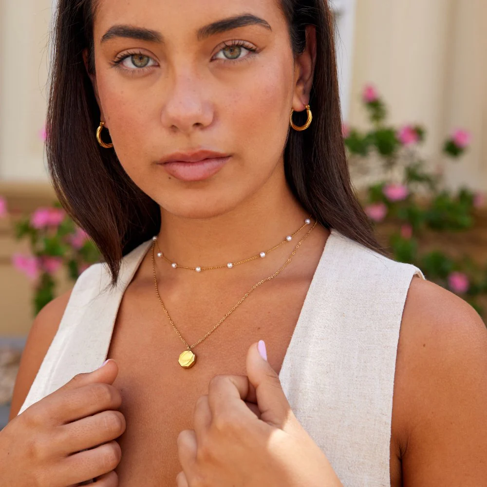 Geometric Pendant Necklace - Image 6