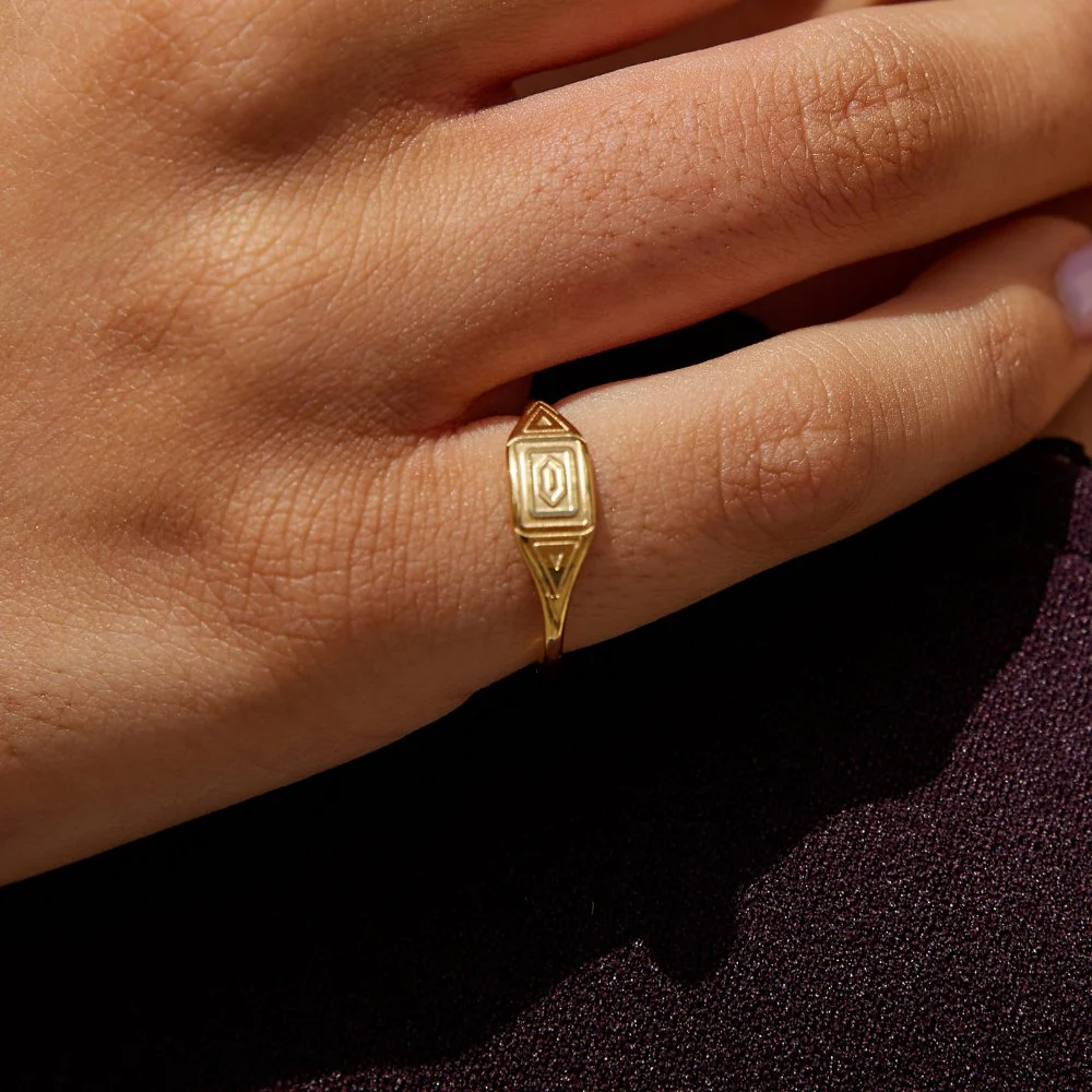Gold Adaline Ring - Image 2