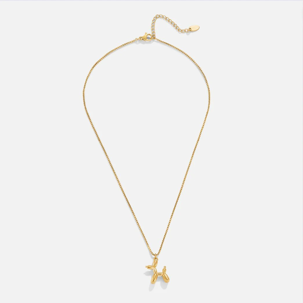 Gold Balloon Animal Necklace - Image 7