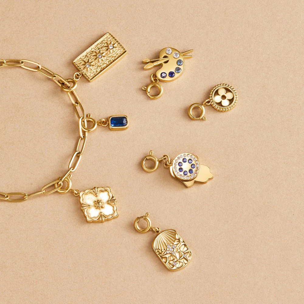 Golden Clover Leaf Charm - Image 5