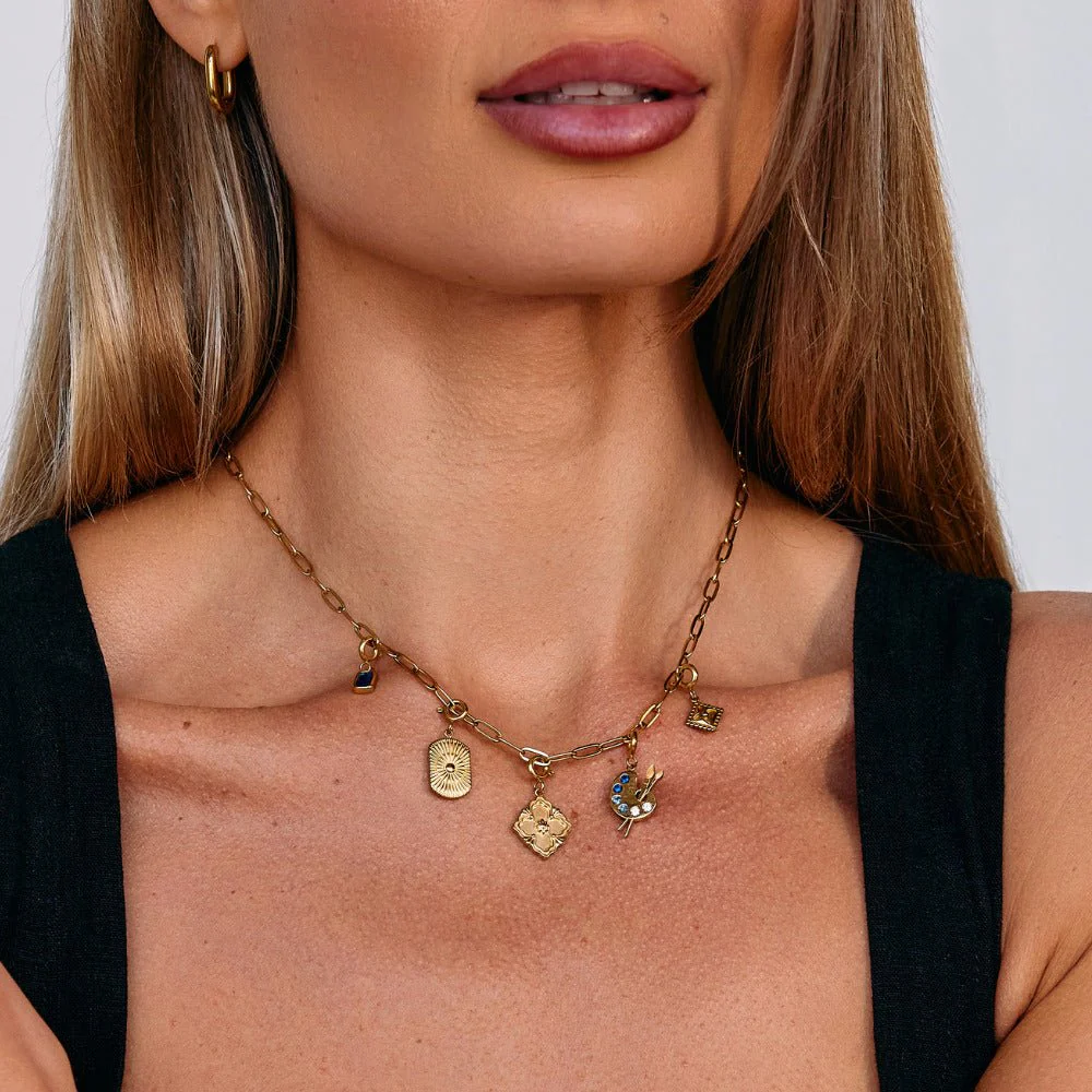 Golden Clover Leaf Charm - Image 6