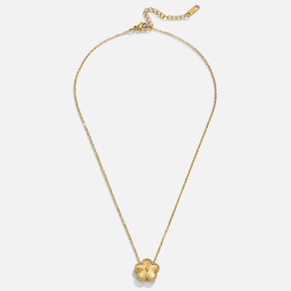 Golden Clover Necklace - Image 5