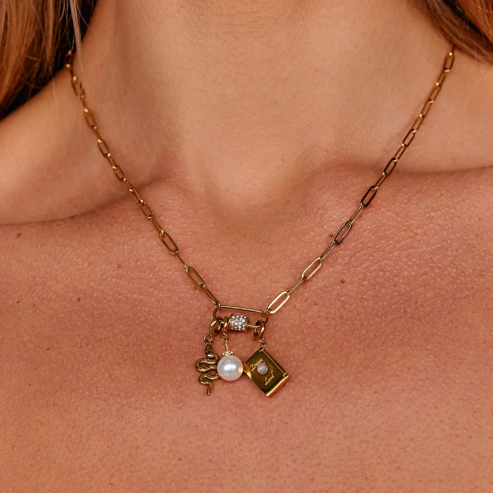 Golden Snake Charm - Image 3