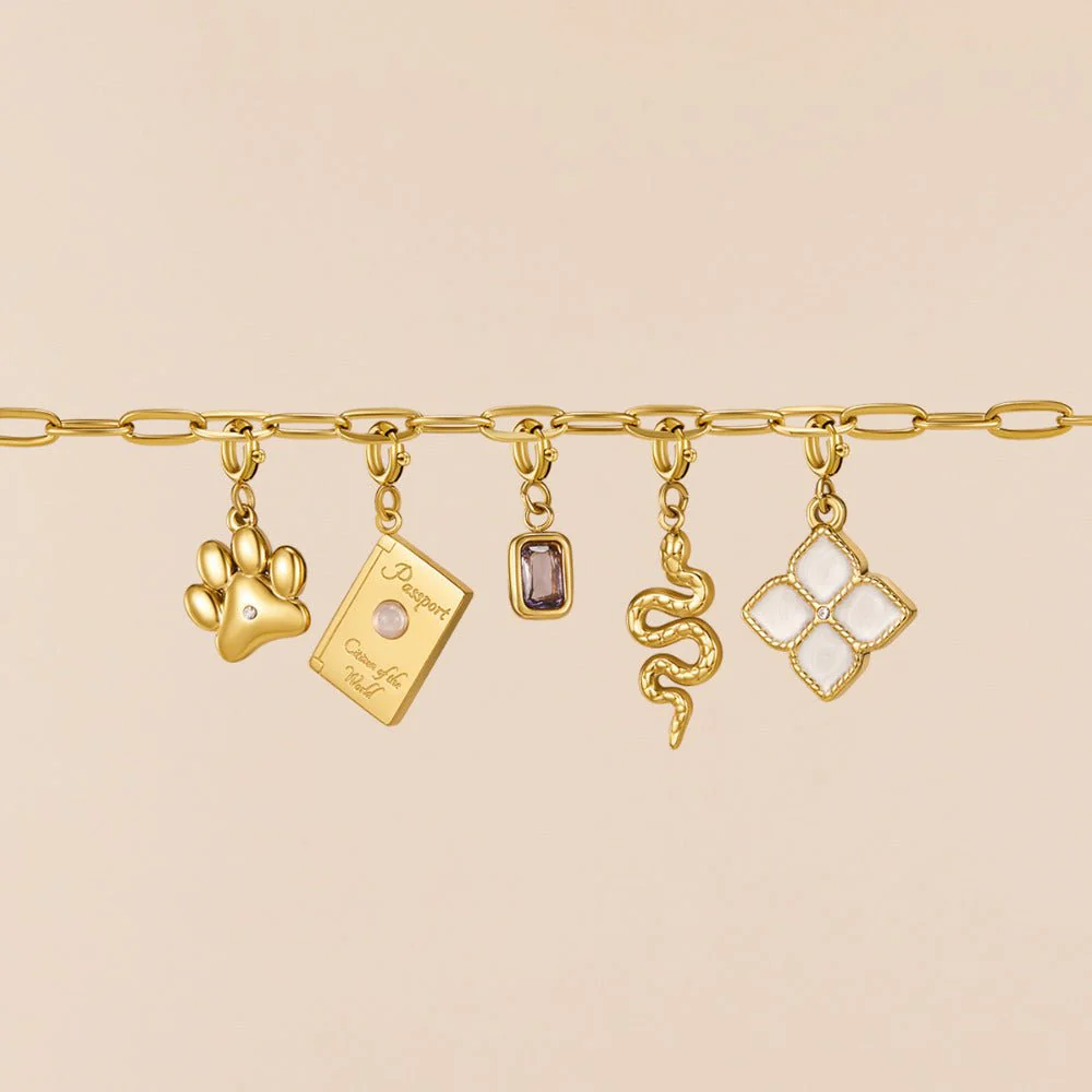 Golden Snake Charm - Image 4