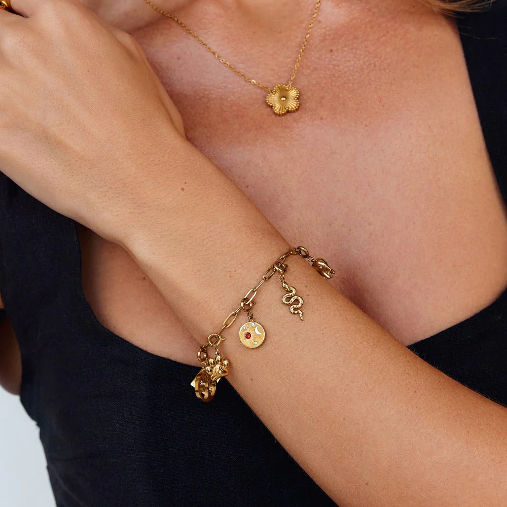 Golden Snake Charm - Image 6