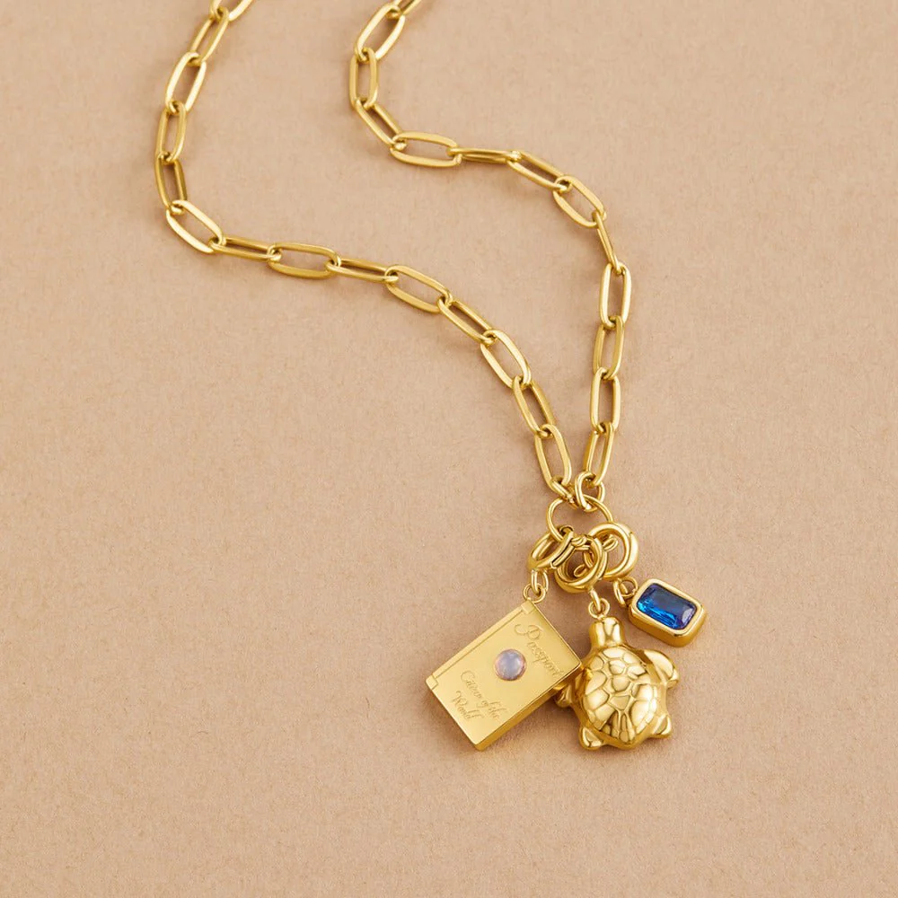 Golden Turtle Charm - Image 5