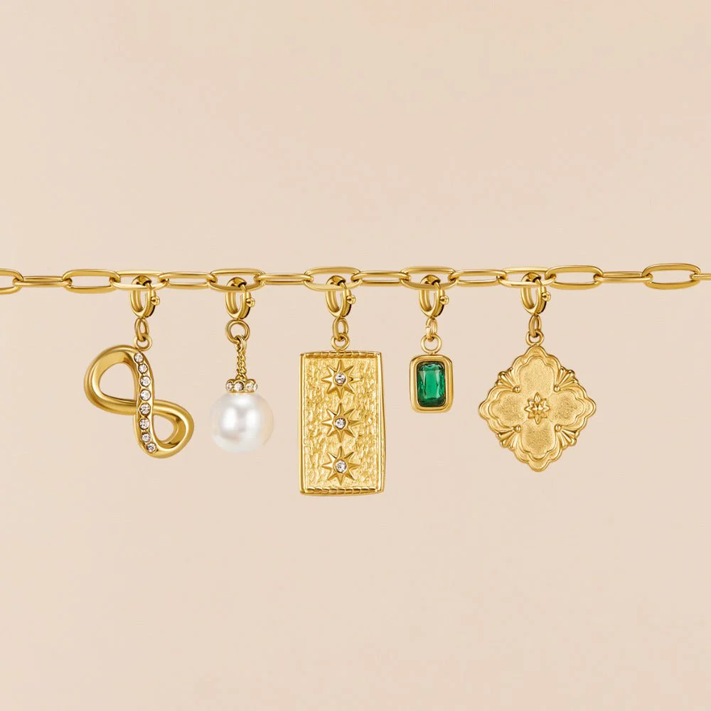 Green Emerald Crystal Charm - Image 4