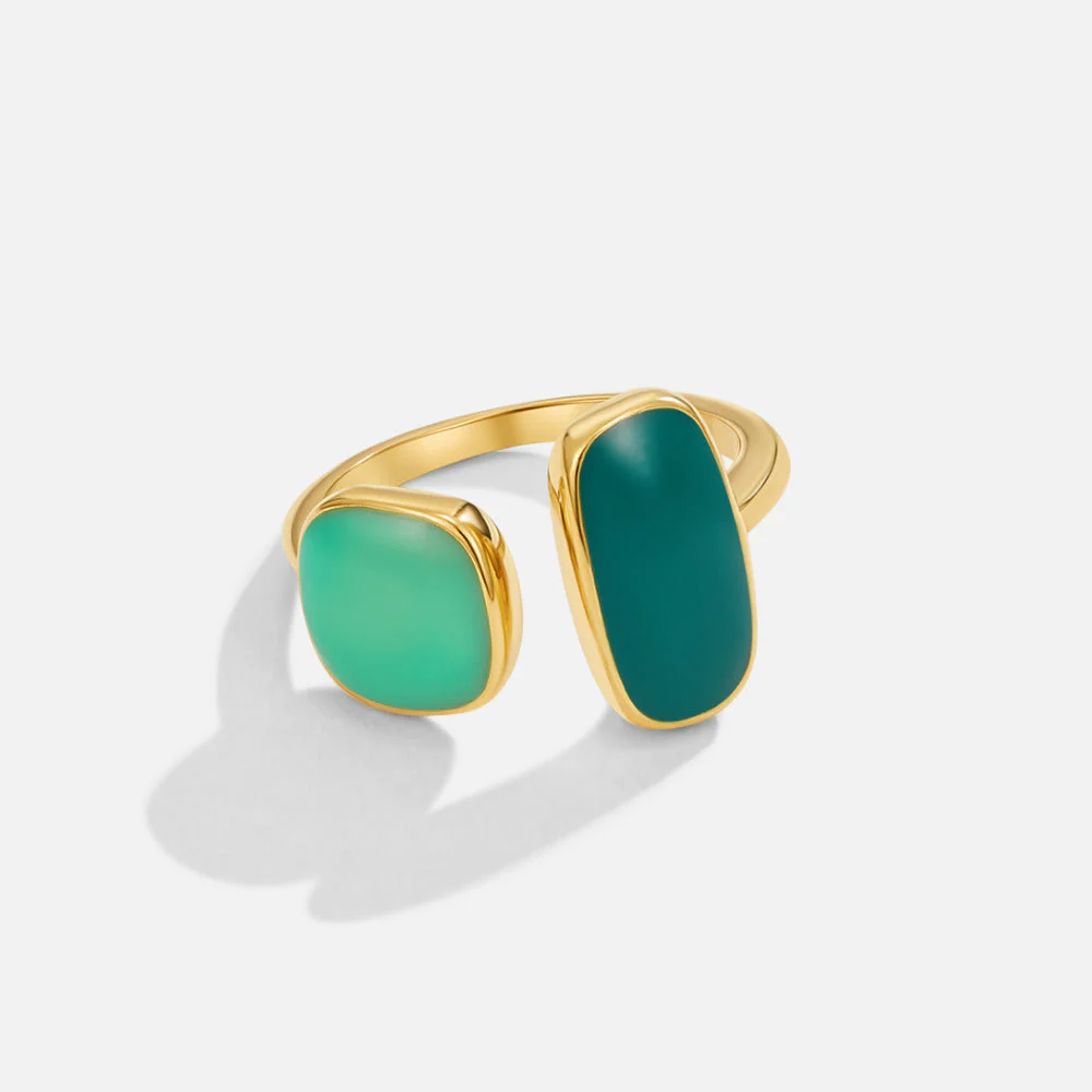 Green Willow Wrap Ring - Image 3