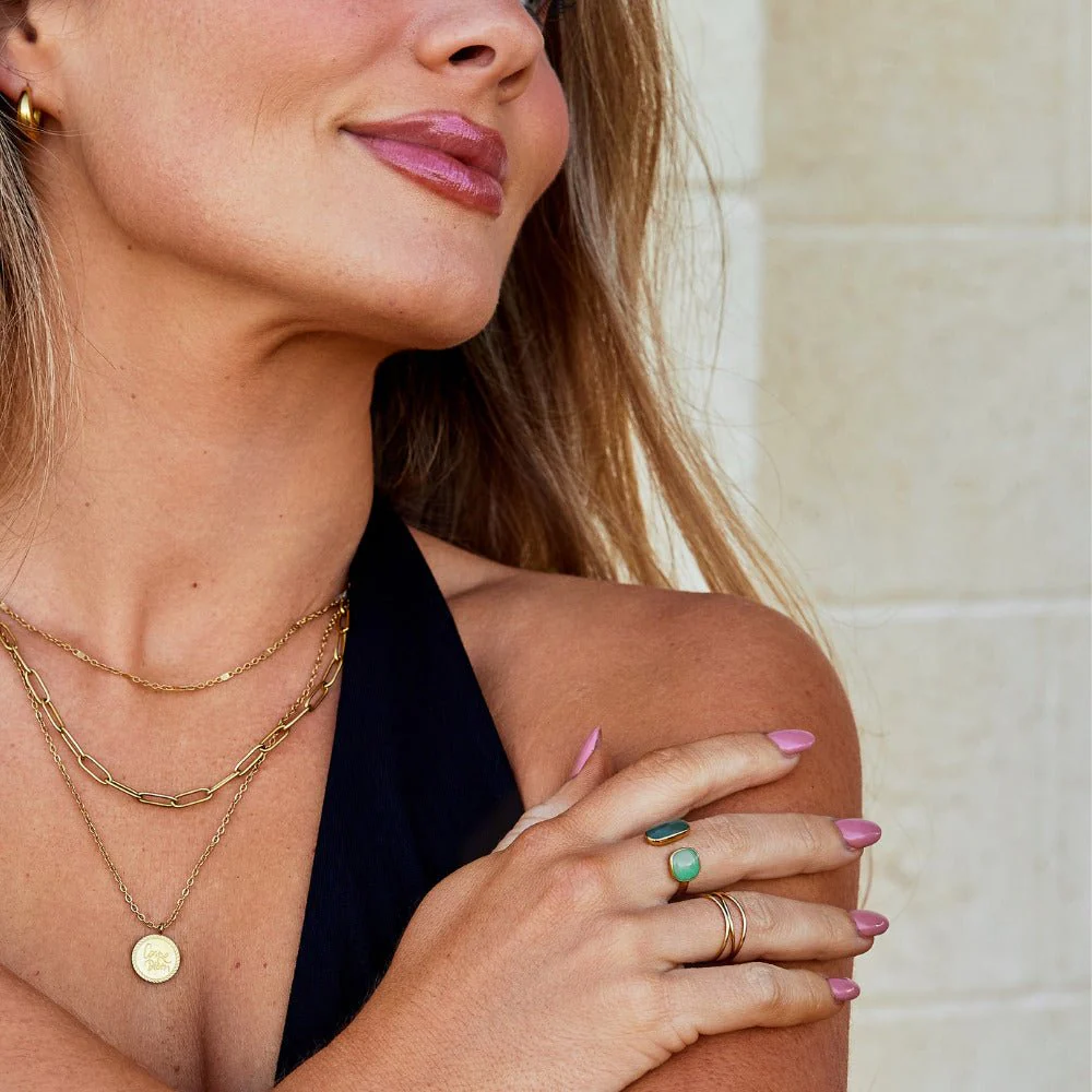 Green Willow Wrap Ring - Image 4