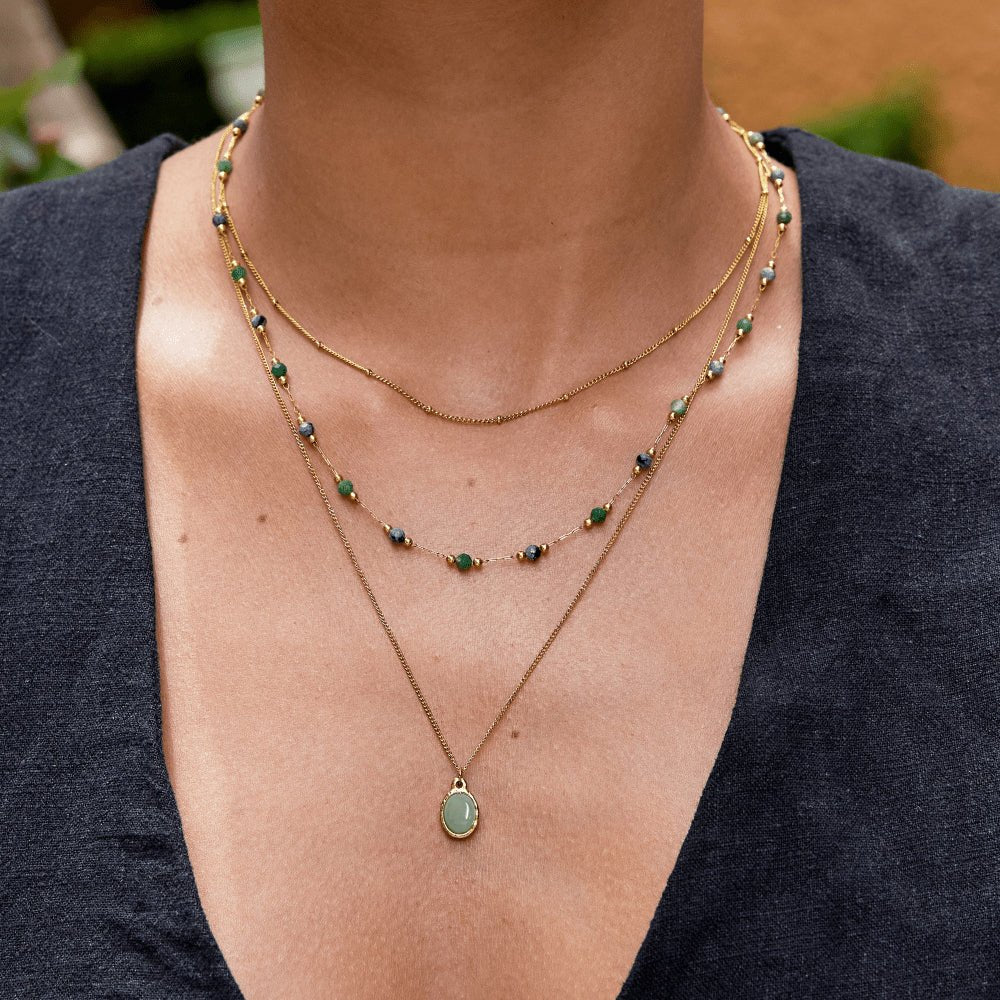 Green Aventurine Pendant Necklace - Image 2