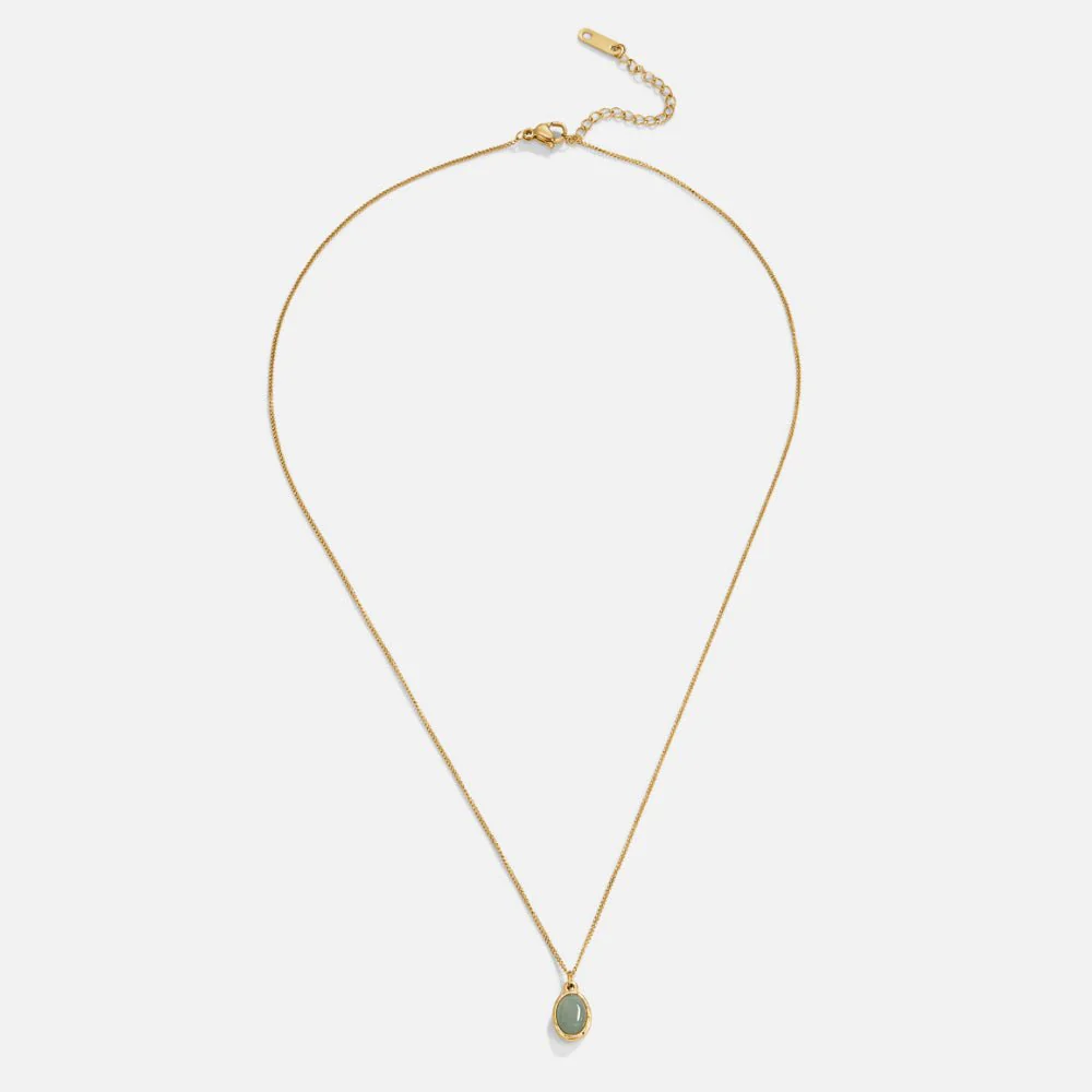 Green Aventurine Pendant Necklace - Image 4