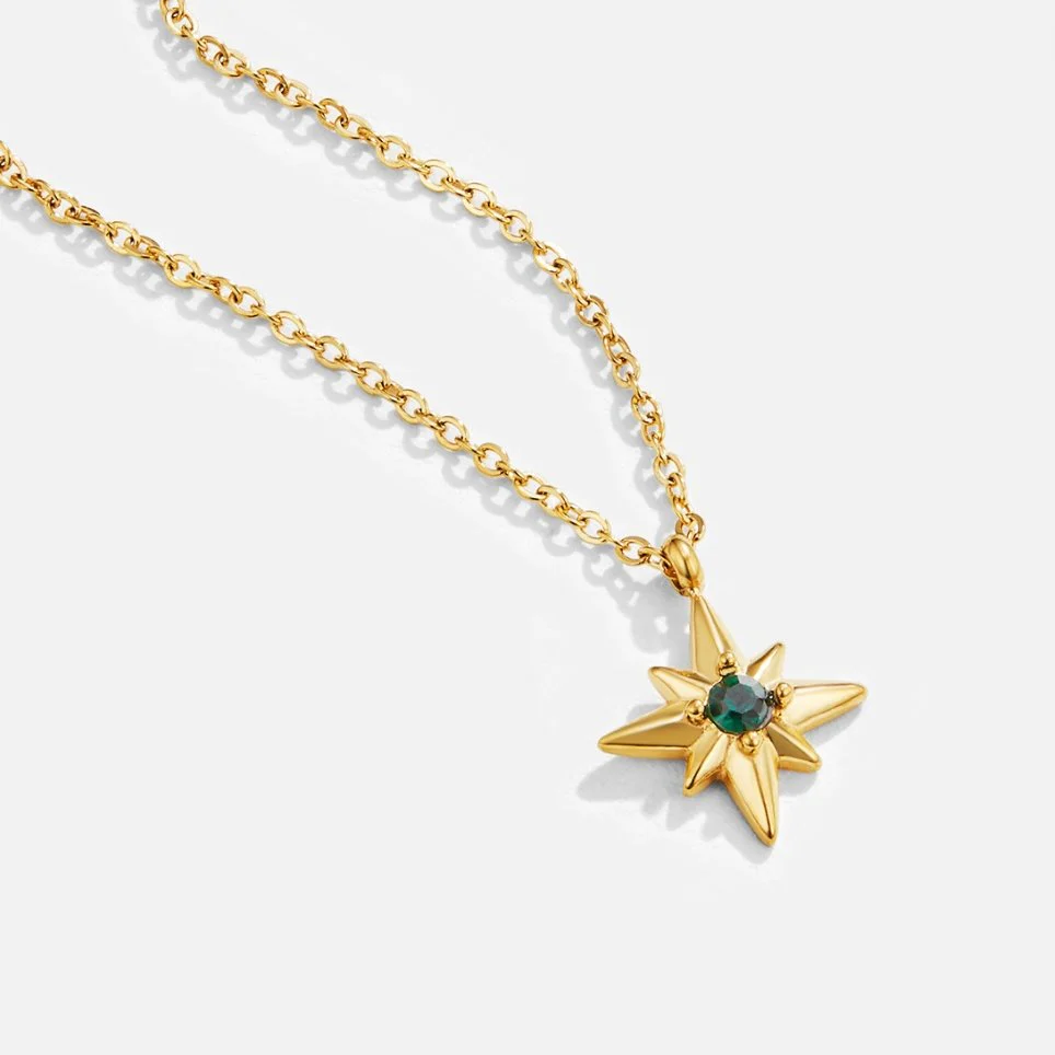 Guiding Star Emerald Crystal Necklace - Image 5